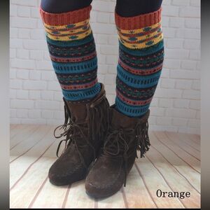 NWT Hemaio Boho Leg Warmers